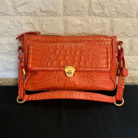 Brahmin Handbags - Mango colored Brahmin Shoulder Bag
